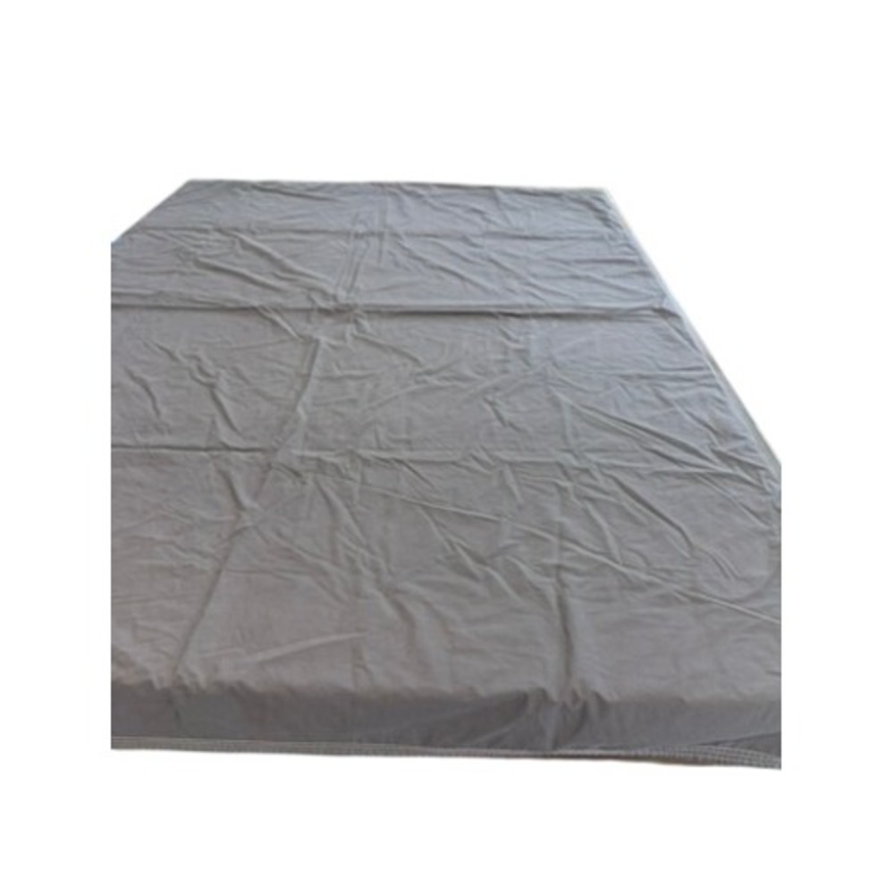 Lacoste Gray 100%‎ Cotton Duvet Cover Contrast Stitching Twin Twin XL 88x68
